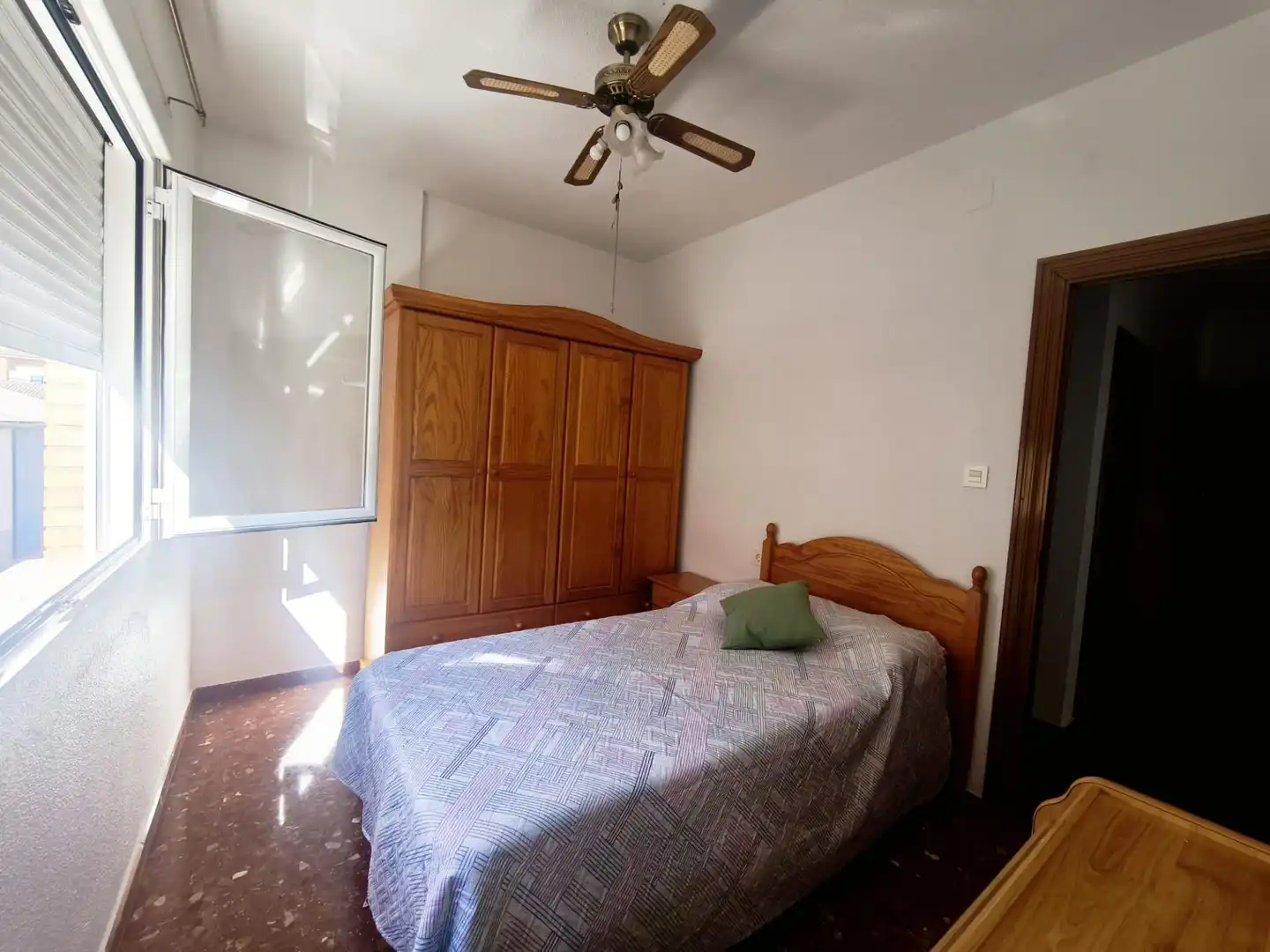 Bedroom of Attic for rent in Maracena  with Terrace, Furnished and Balcony