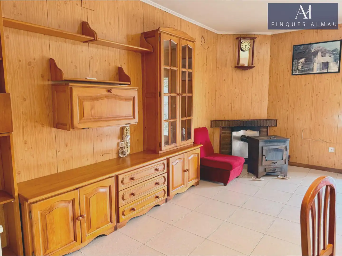 Sala de estar de Casa adosada en venta en Cunit con Jardín privado, Terraza y Amueblado
