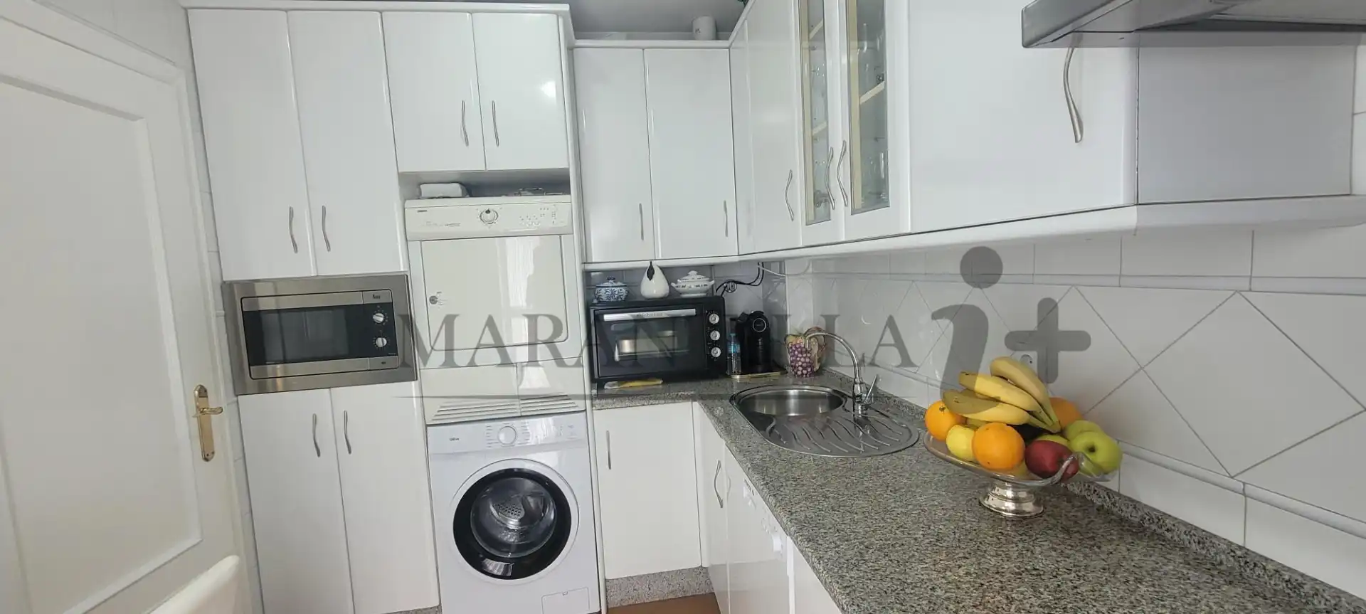 Cocina de Casa adosada en venta en Islantilla con Aire acondicionado, Calefacción y Jardín privado