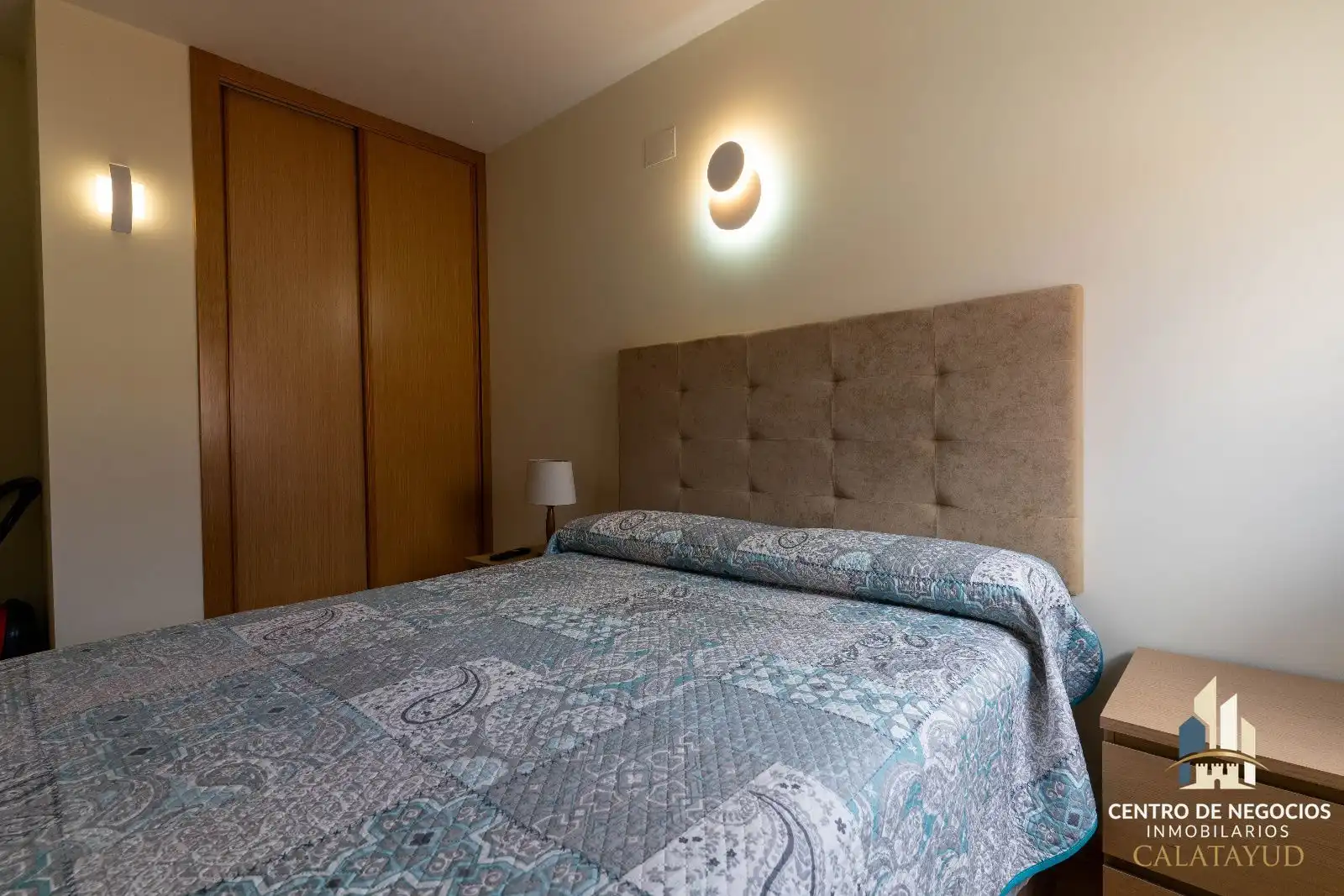 Schlafzimmer von Wohnung zum Verkauf in Calatayud mit Heizung, Parkett und Terrasse