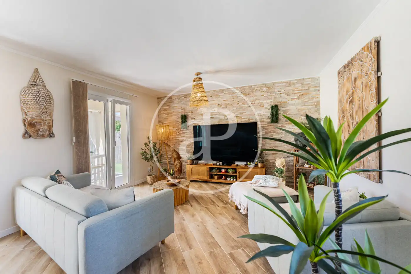 Living room of Houses for sale in Llucmajor  with Air Conditioner, Heating and Private garden