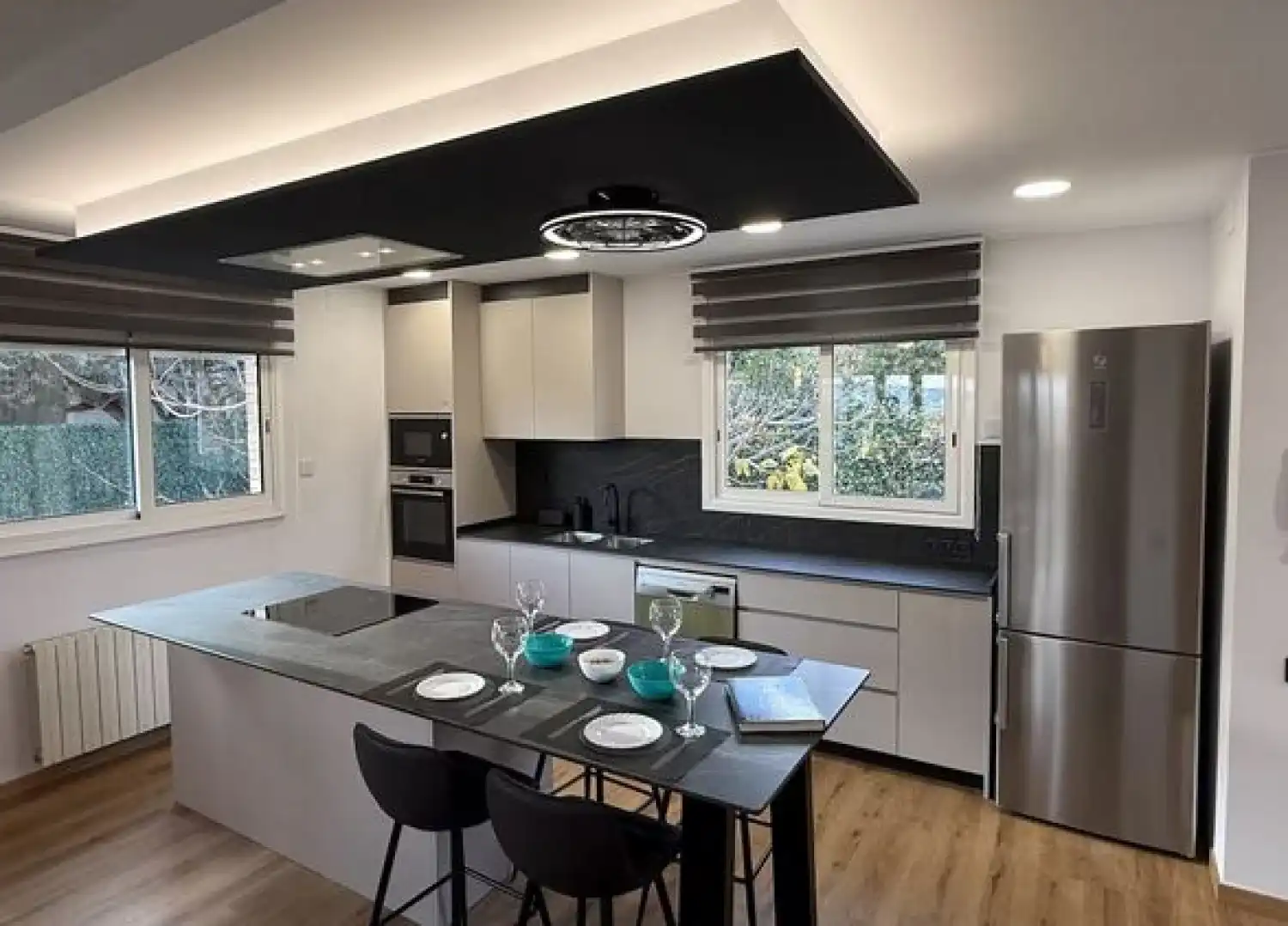 Cocina de Casa o chalet de alquiler en Vacarisses con Aire acondicionado, Calefacción y Jardín privado
