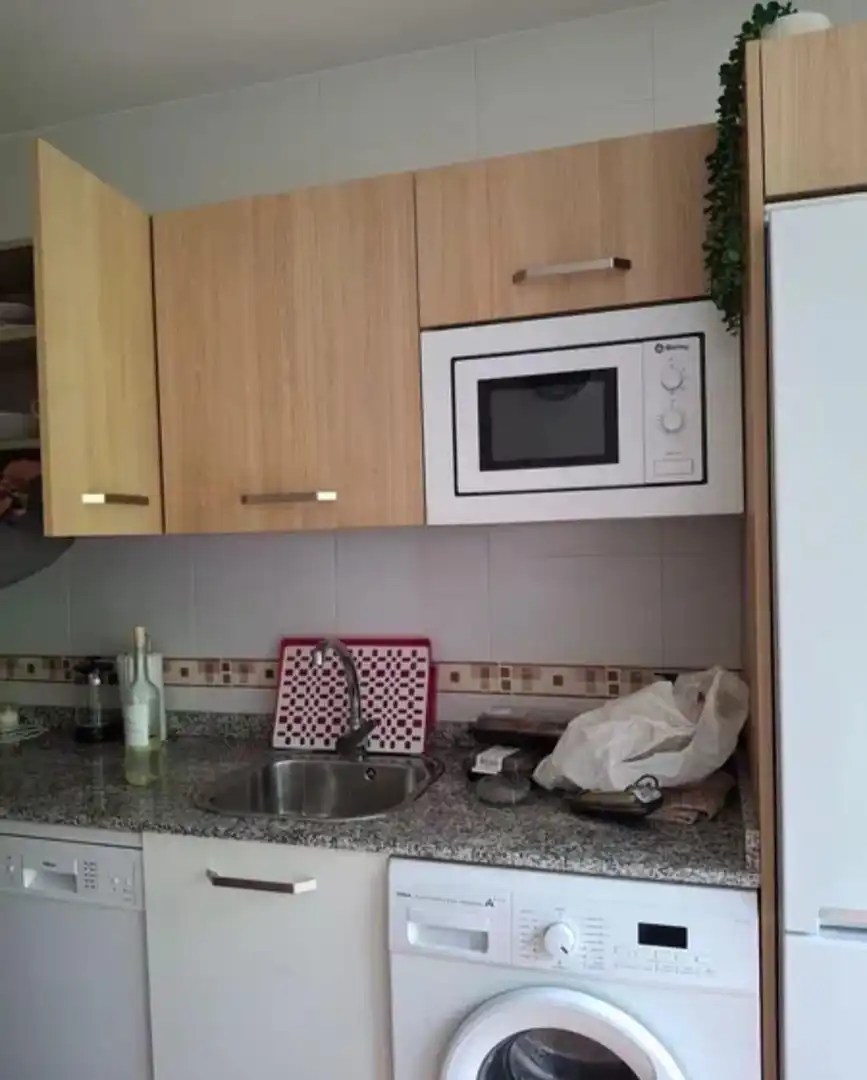 Kitchen of Flat for sale in Valle de Mena  with Heating, Terrace and Furnished