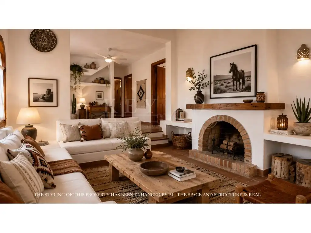 Sala de estar de Casa o chalet en venta en Ciutadella de Menorca con Piscina