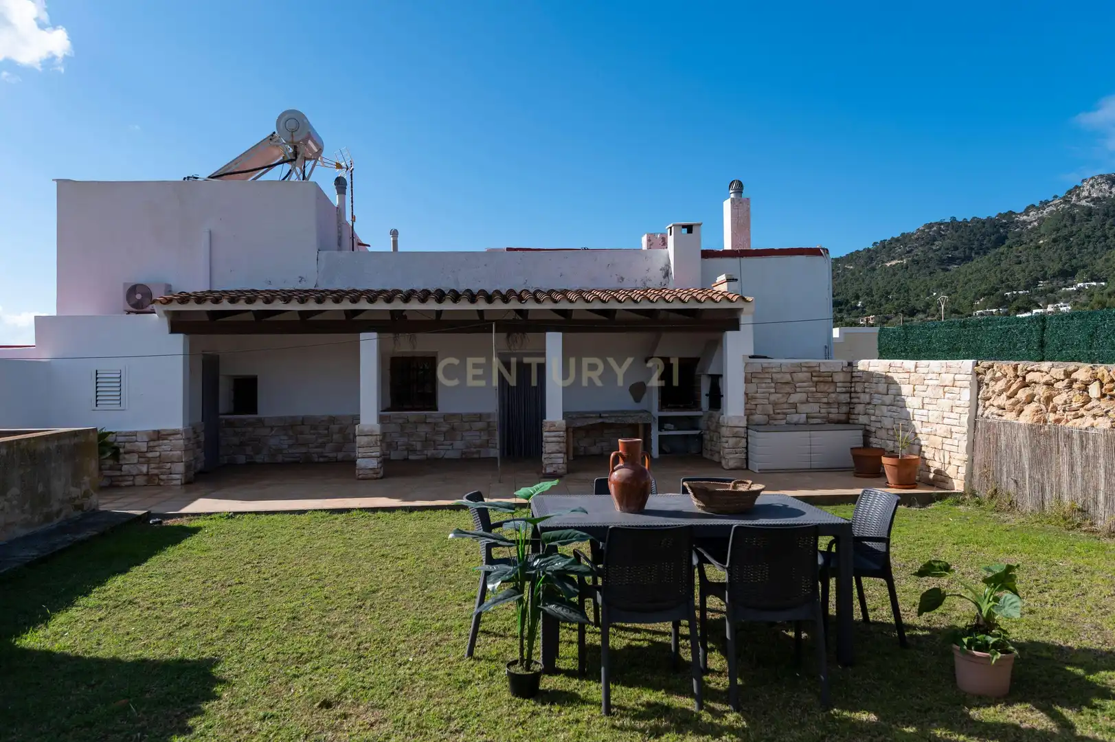 Garten von Haus oder Chalet zur Miete in Sant Josep de sa Talaia mit Klimaanlage, Privatgarten und Möbliert