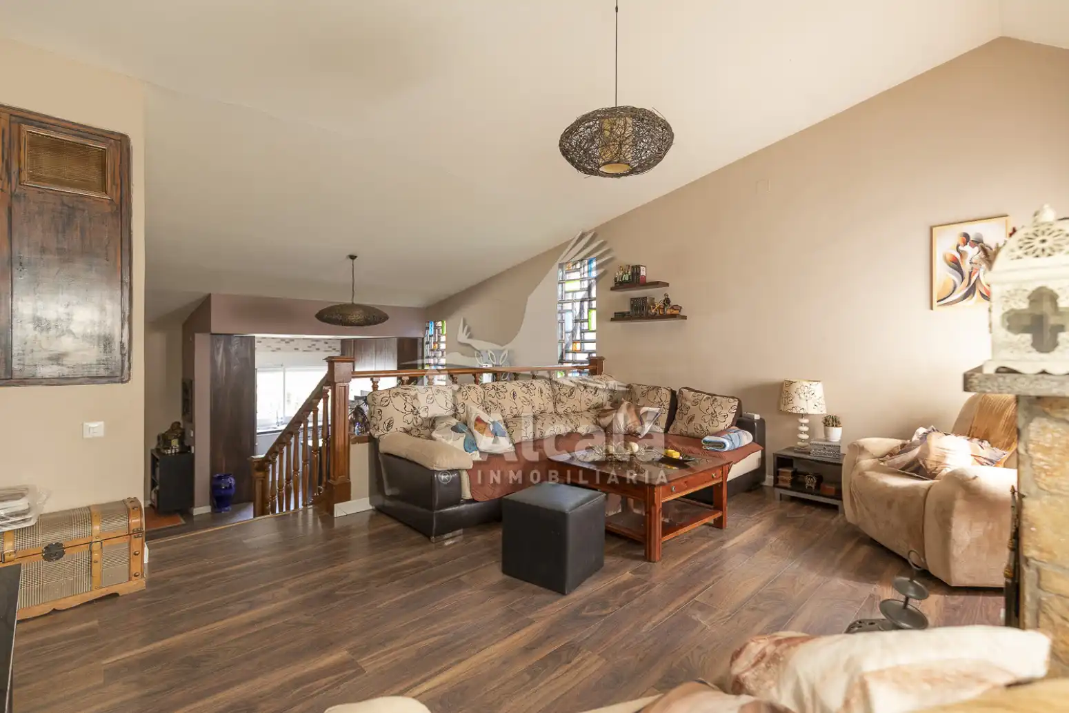 Living room of Houses for sale in Camarma de Esteruelas  with Air Conditioner, Heating and Private garden