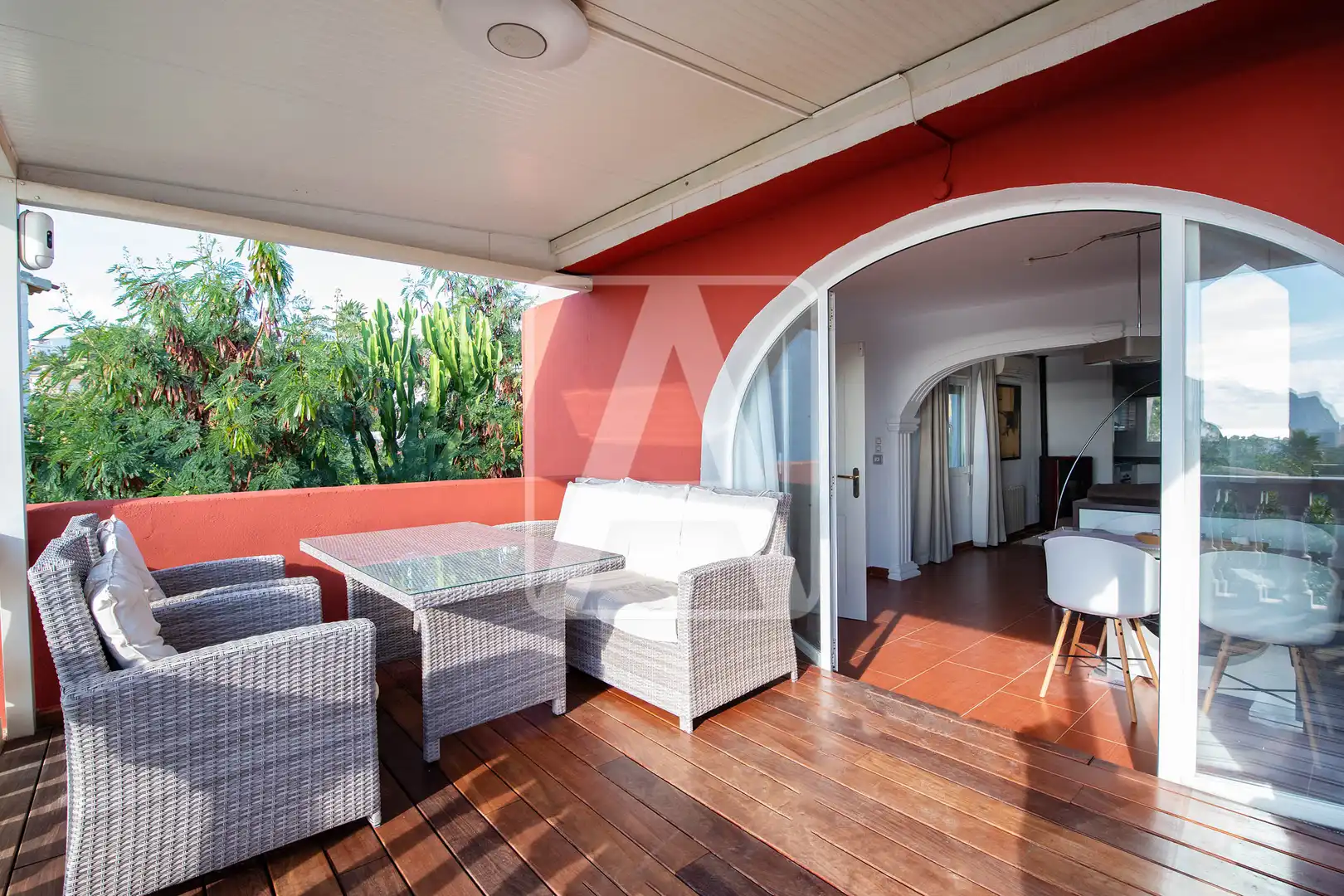 Terrassa de Casa o xalet en venda en Calpe / Calp amb Aire condicionat, Calefacció i Jardí privat