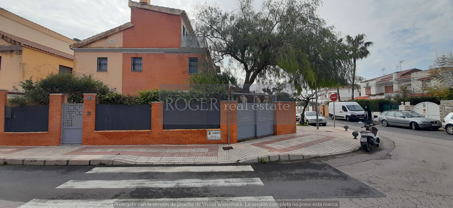 Exterior view of Single-family semi-detached to rent in Benicasim / Benicàssim  with Air Conditioner, Heating and Private garden