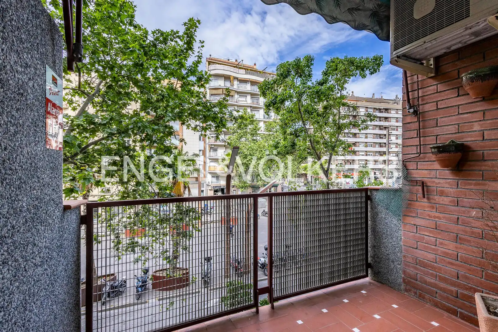 Balcony of Flat for sale in Barcelona  with Air Conditioner, Heating and Balcony