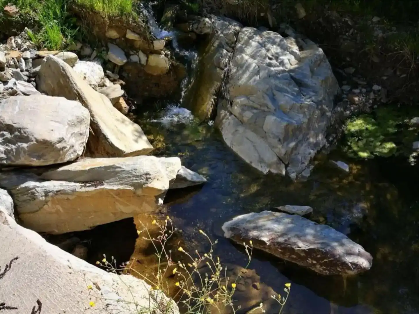 Vista exterior de Finca rústica en venda en Laroya amb Jardí privat, Piscina i Moblat