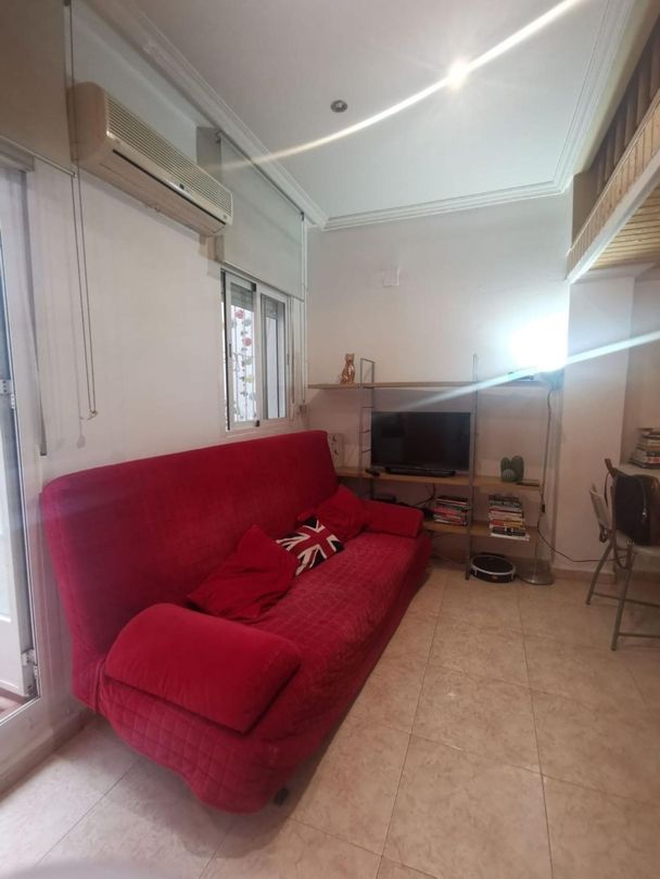 Sala d'estar de Pis de lloguer en  Madrid Capital amb Aire condicionat, Calefacció i Terrassa