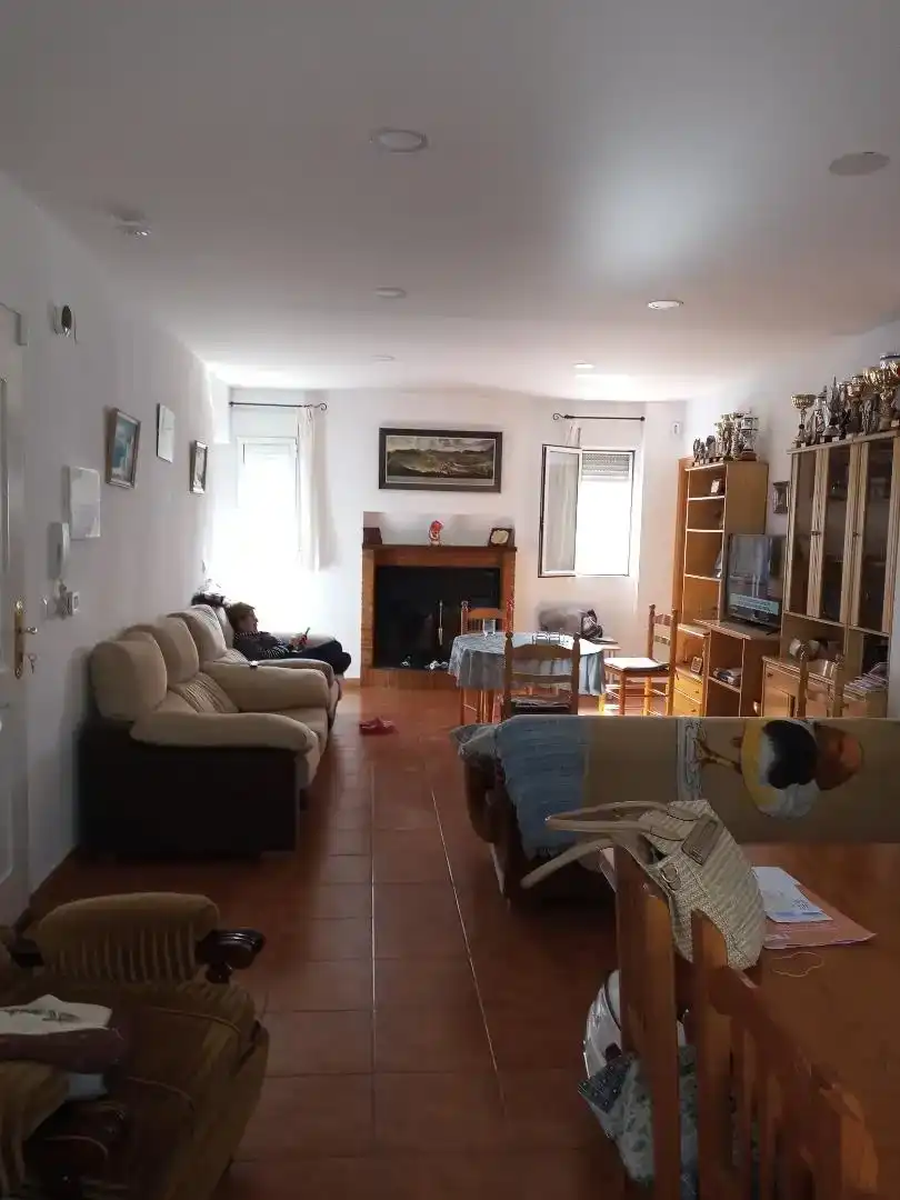 Sala de estar de Casa o chalet en venta en Almansa con Piscina