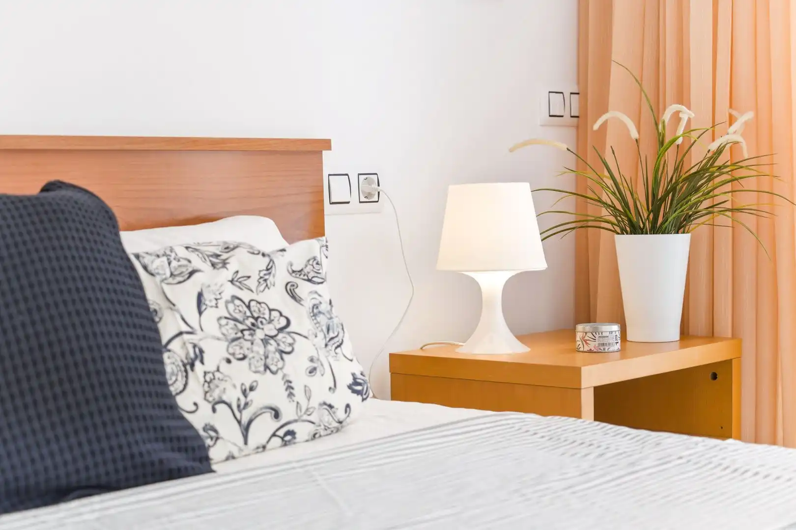Schlafzimmer von Wohnung zum Verkauf in Lloret de Mar mit Klimaanlage, Heizung und Terrasse