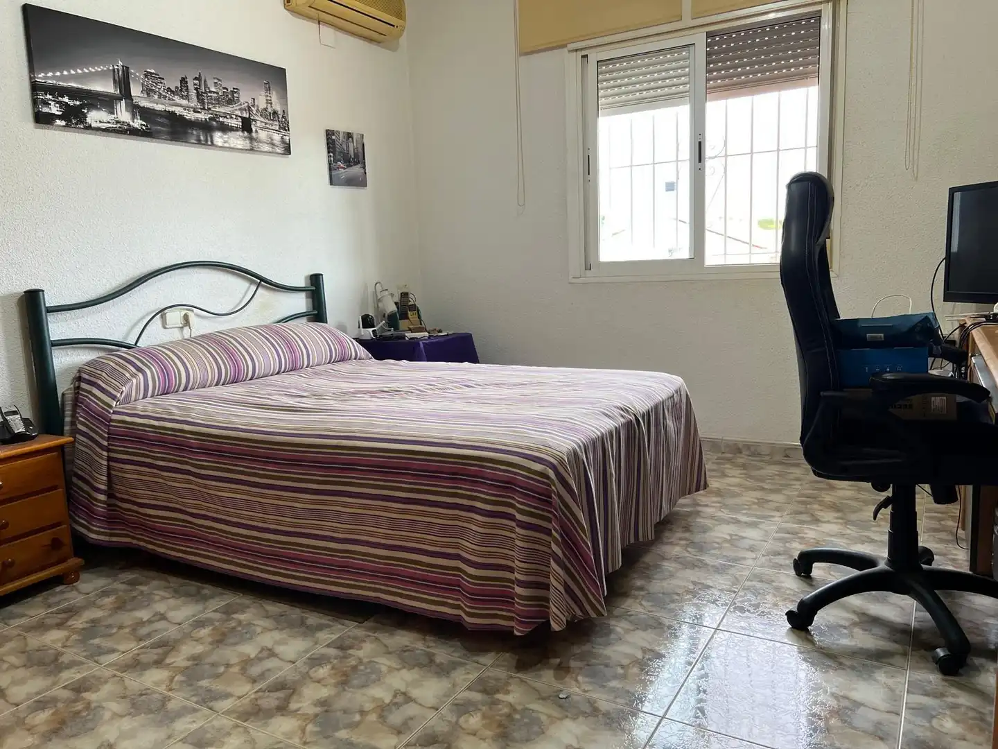 Dormitori de Casa o xalet en venda en Mutxamel amb Aire condicionat, Calefacció i Jardí privat
