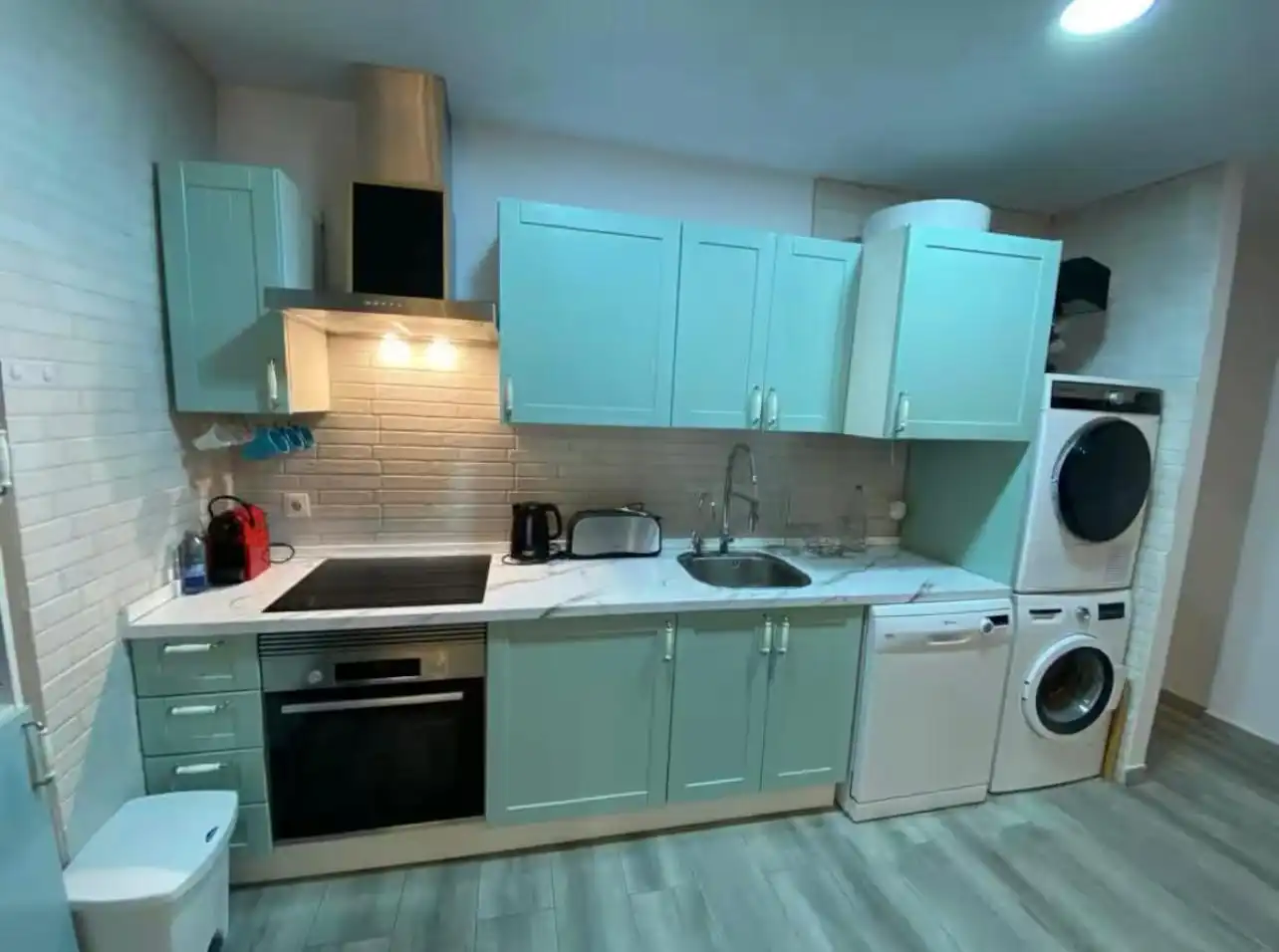 Kitchen of Apartments for sale in San Miguel de Abona  with Storage room, Furnished and Community pool