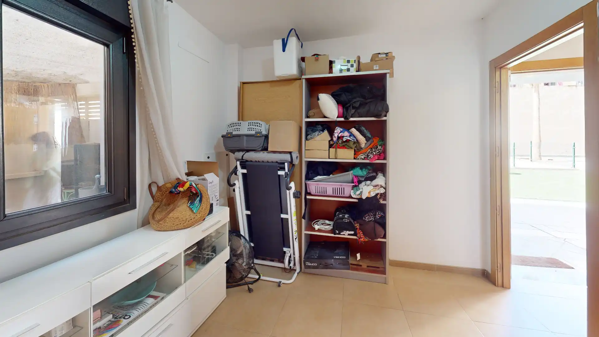 Bedroom of Flat for sale in Roquetas de Mar  with Air Conditioner, Heating and Private garden