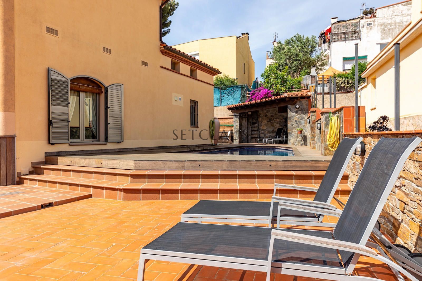 Terrace of House or chalet for sale in Teià  with Heating, Private garden and Terrace