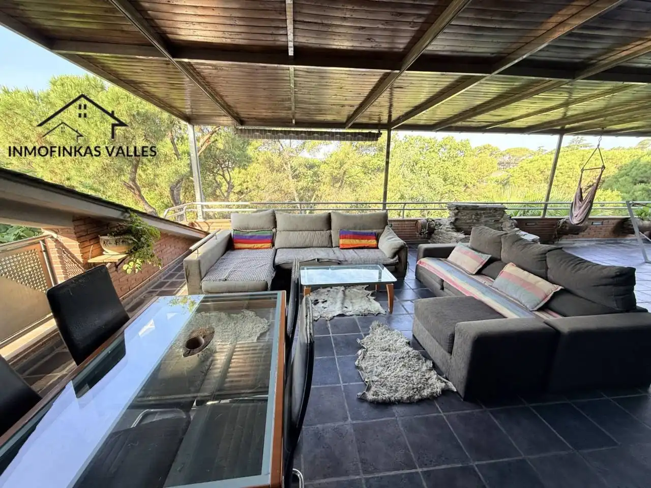 Terraza de Casa o chalet en venta en Lliçà de Vall con Aire acondicionado, Calefacción y Jardín privado