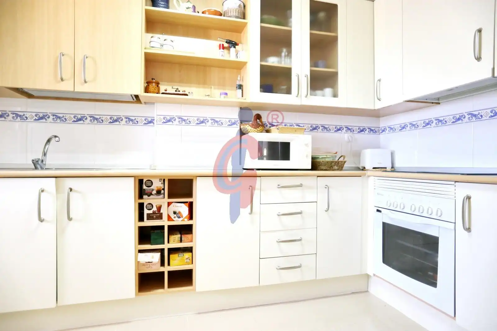 Cocina de Apartamento en venta en Guardamar del Segura con Jardín privado, Terraza y Trastero