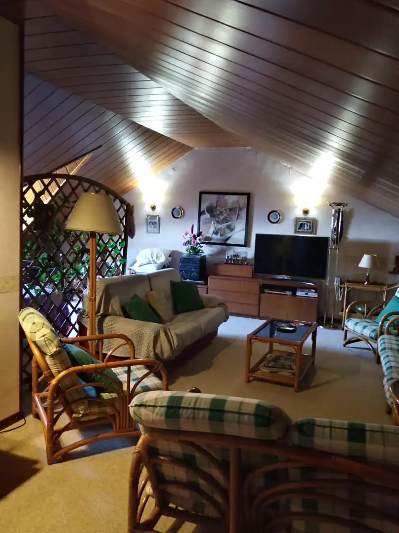 Living room of Houses for sale in Berga  with Heating, Private garden and Parquet flooring