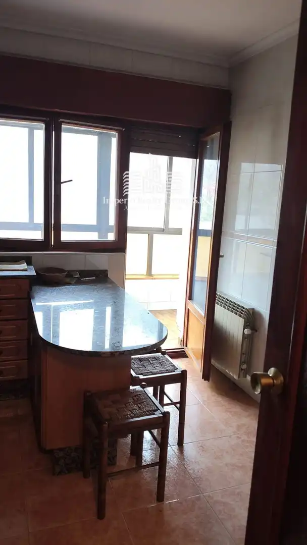 Kitchen of Flat for sale in Mieres (Asturias)  with Heating, Terrace and Furnished
