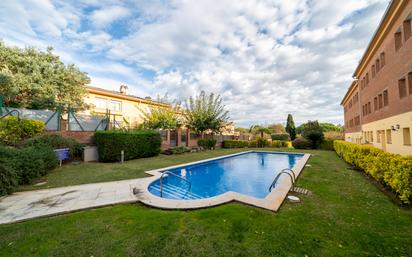 Swimming pool of Single-family semi-detached for sale in Calella  with Air Conditioner