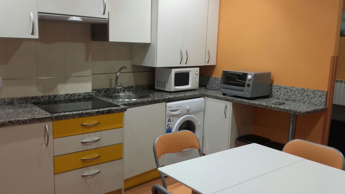 Kitchen of Study to rent in Salamanca Capital  with Heating and Furnished