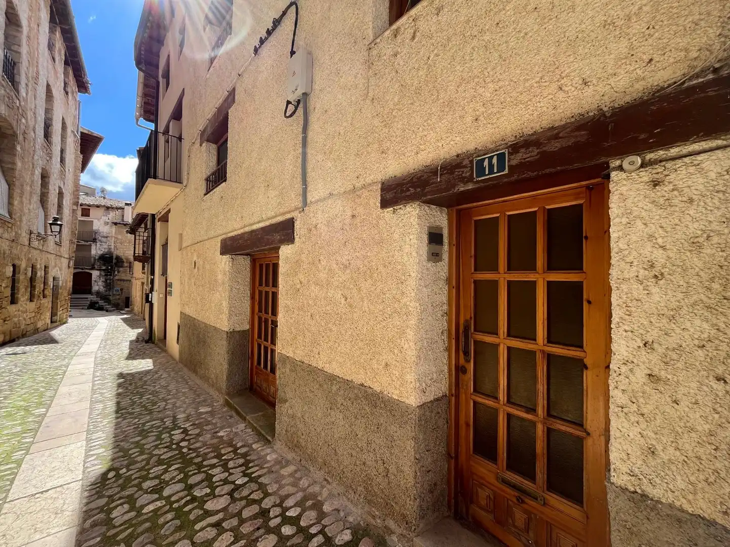 Vista exterior de Casa o chalet en venta en Valderrobres con Aire acondicionado, Calefacción y Terraza