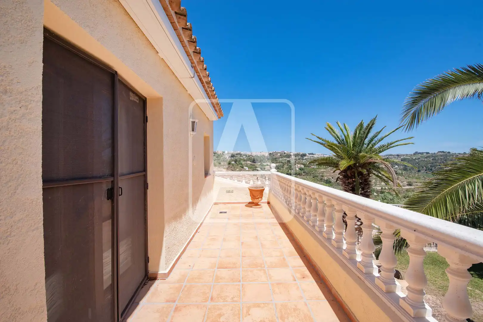 Terraza de Finca rústica en venta en Benissa con Aire acondicionado, Calefacción y Jardín privado