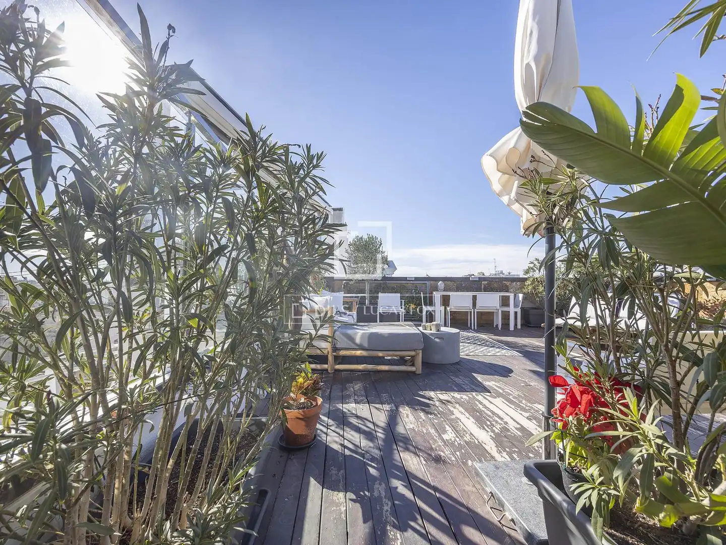 Terrasse von Dachboden zum Verkauf in Valencia del Ventoso mit Klimaanlage, Terrasse und Balkon