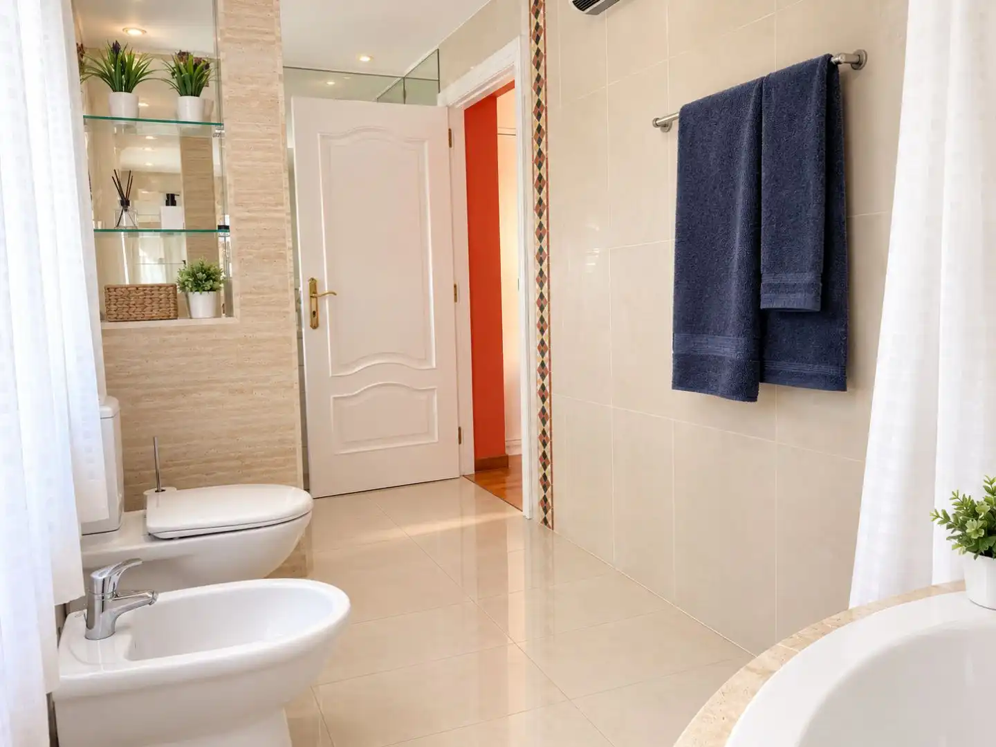 Baño de Casa o chalet en venta en Sant Just Desvern con Aire acondicionado, Terraza y Piscina