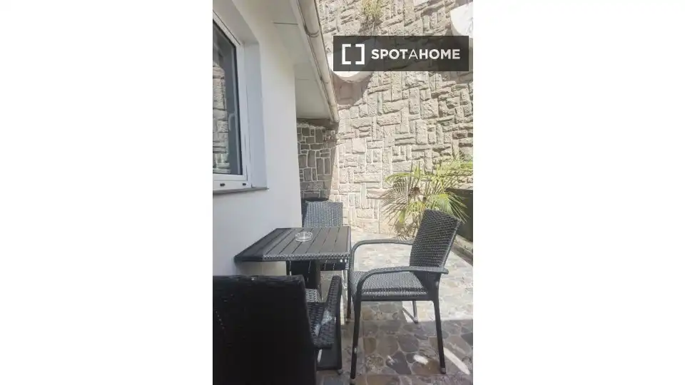 Terrassa de Apartament per a compartir en Tacoronte amb Aire condicionat, Terrassa i Moblat