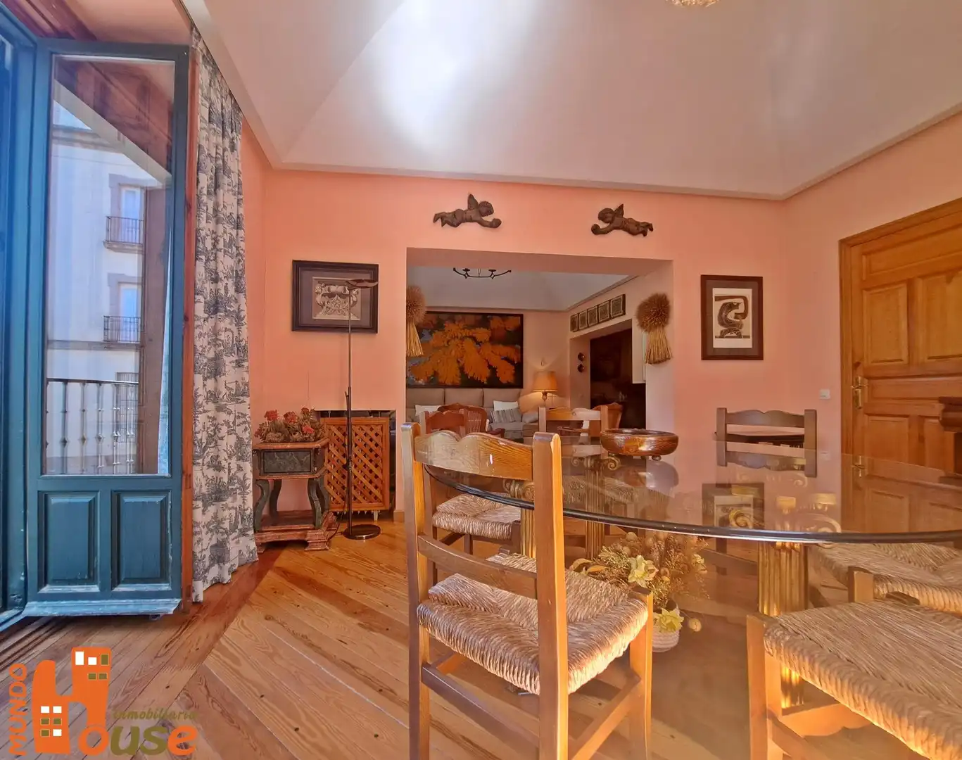 Esszimmer von Wohnung zum Verkauf in Real Sitio de San Ildefonso mit Heizung und Balkon