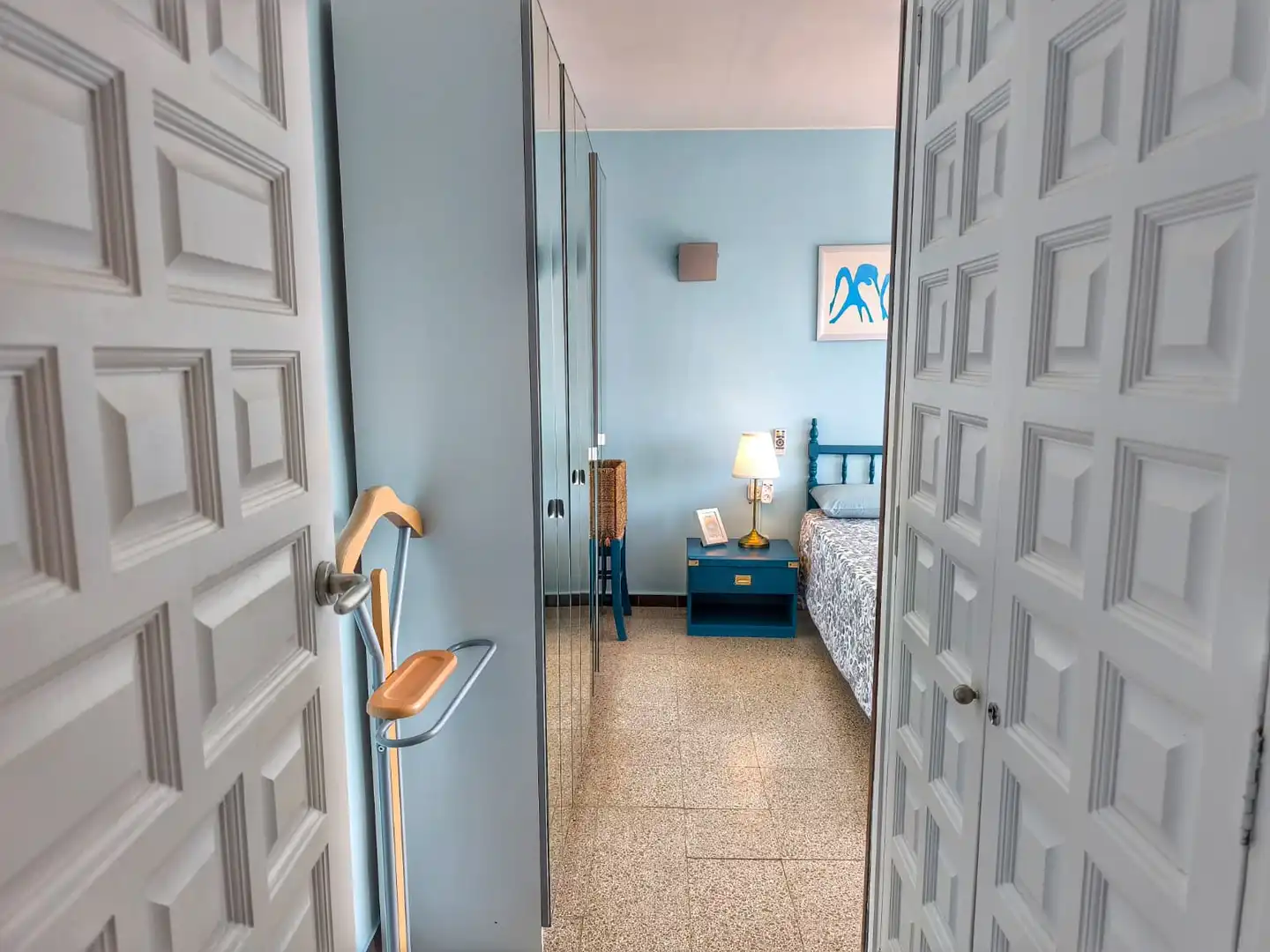 Schlafzimmer von Wohnung zum Verkauf in Lloret de Mar mit Heizung, Privatgarten und Terrasse