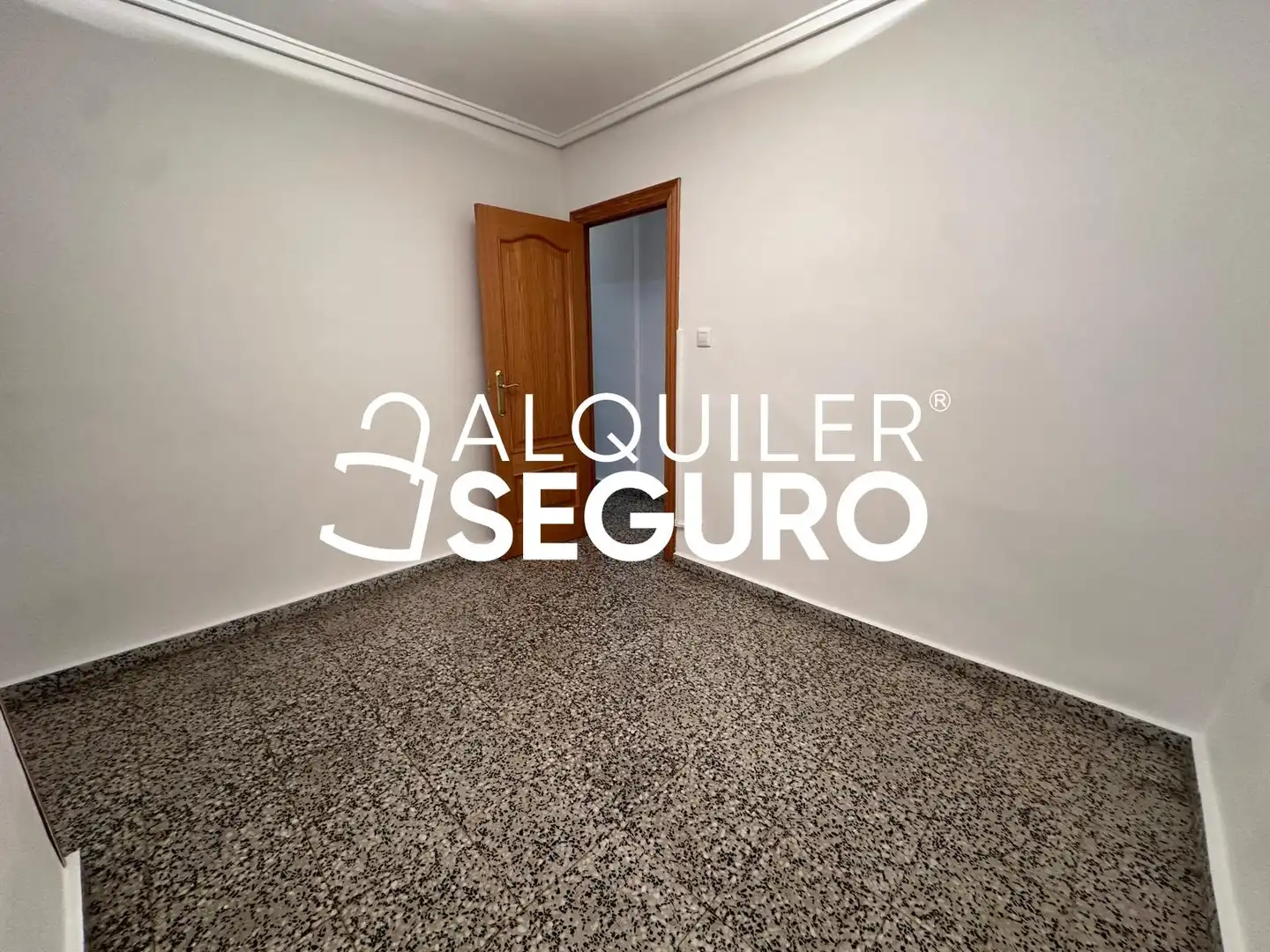 Bedroom of Flat for rent in Valencia  with Air Conditioner and Furnished