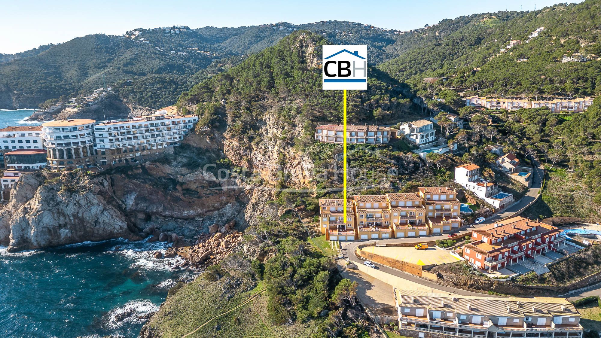 Vista exterior de Apartament en venda en Begur amb Aire condicionat, Calefacció i Terrassa
