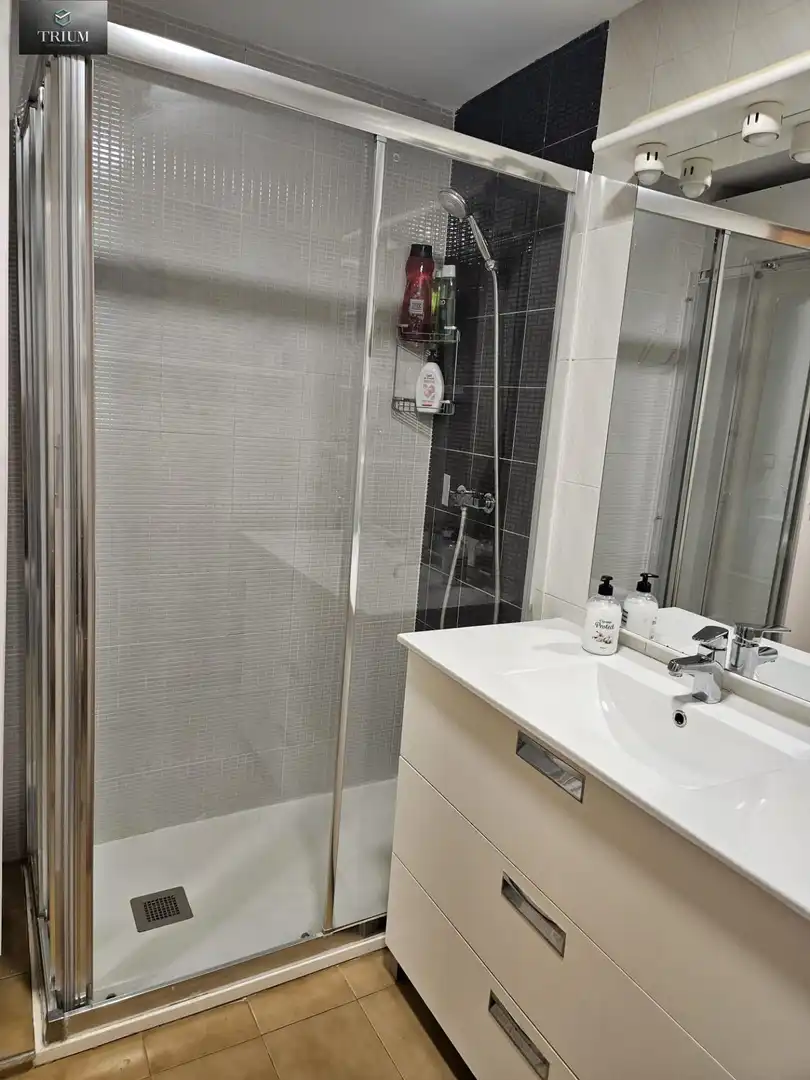 Bany de Apartament de lloguer en Salobreña amb Aire condicionat, Moblat i Balcó