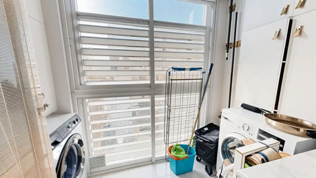 Balcony of Flat for sale in Getafe  with Air Conditioner, Heating and Storage room