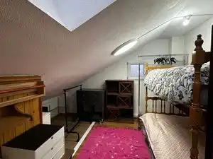 Bedroom of Attic for rent in Alcalá de Henares  with Heating, Furnished and Microwave