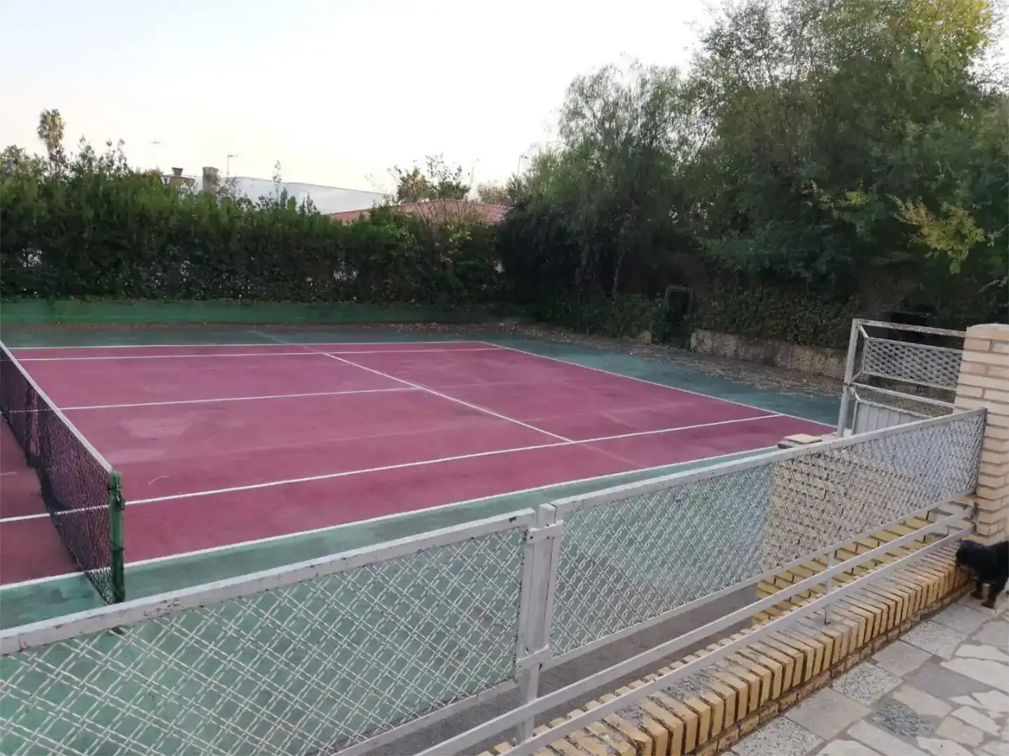 Parking de Casa o chalet de alquiler en Alcalá de Guadaira con Aire acondicionado, Jardín privado y Piscina