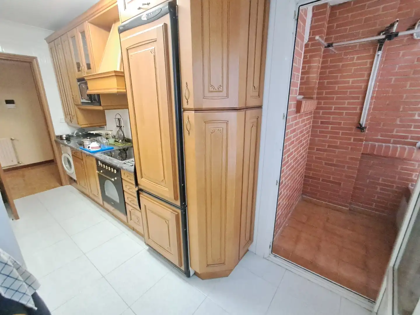 Küche von Wohnung zum Verkauf in Valle de Trápaga-Trapagaran mit Heizung, Abstellraum und Möbliert