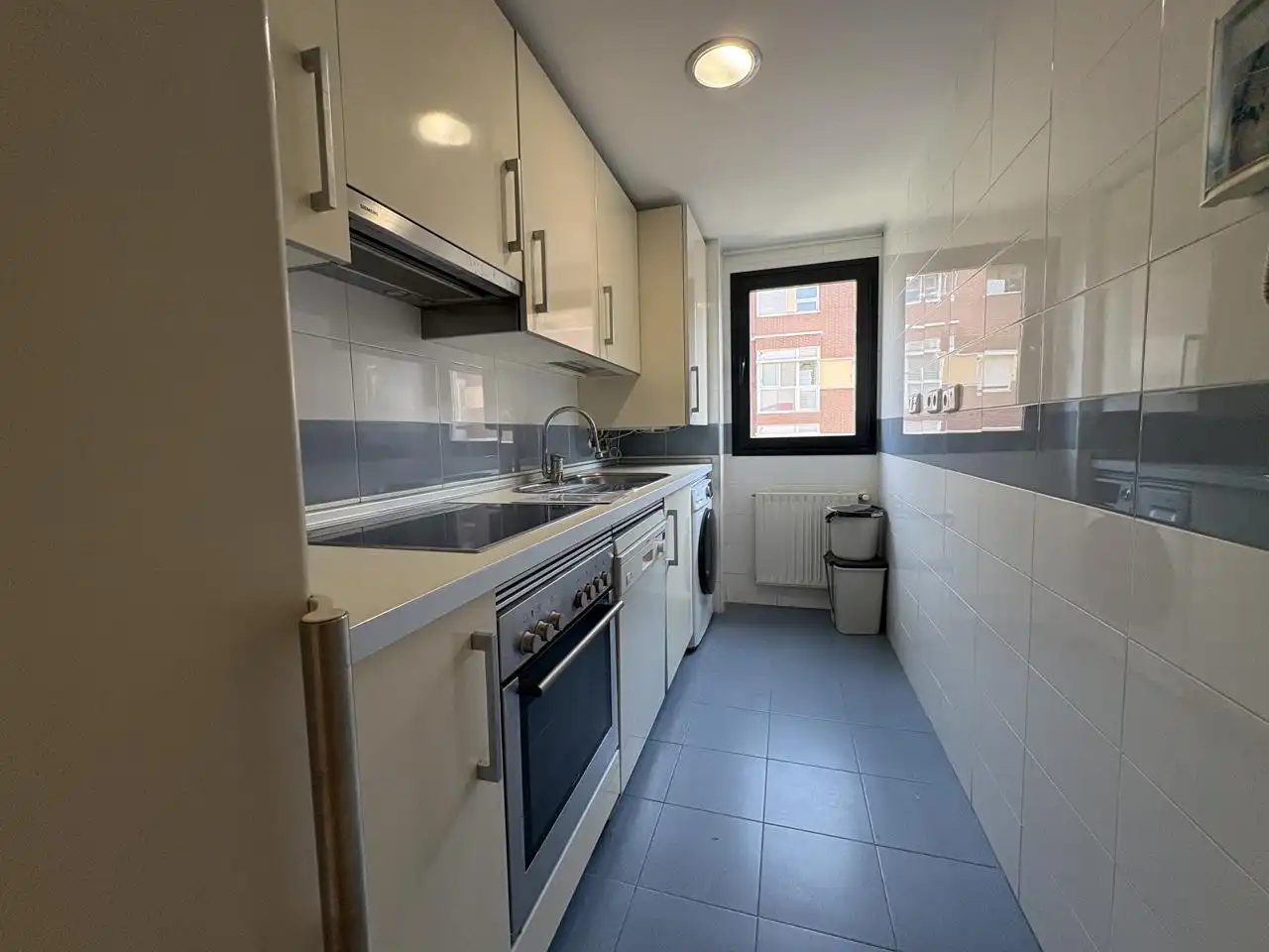 Küche von Wohnung zur Miete in Madrid mit Klimaanlage, Heizung und Parkett