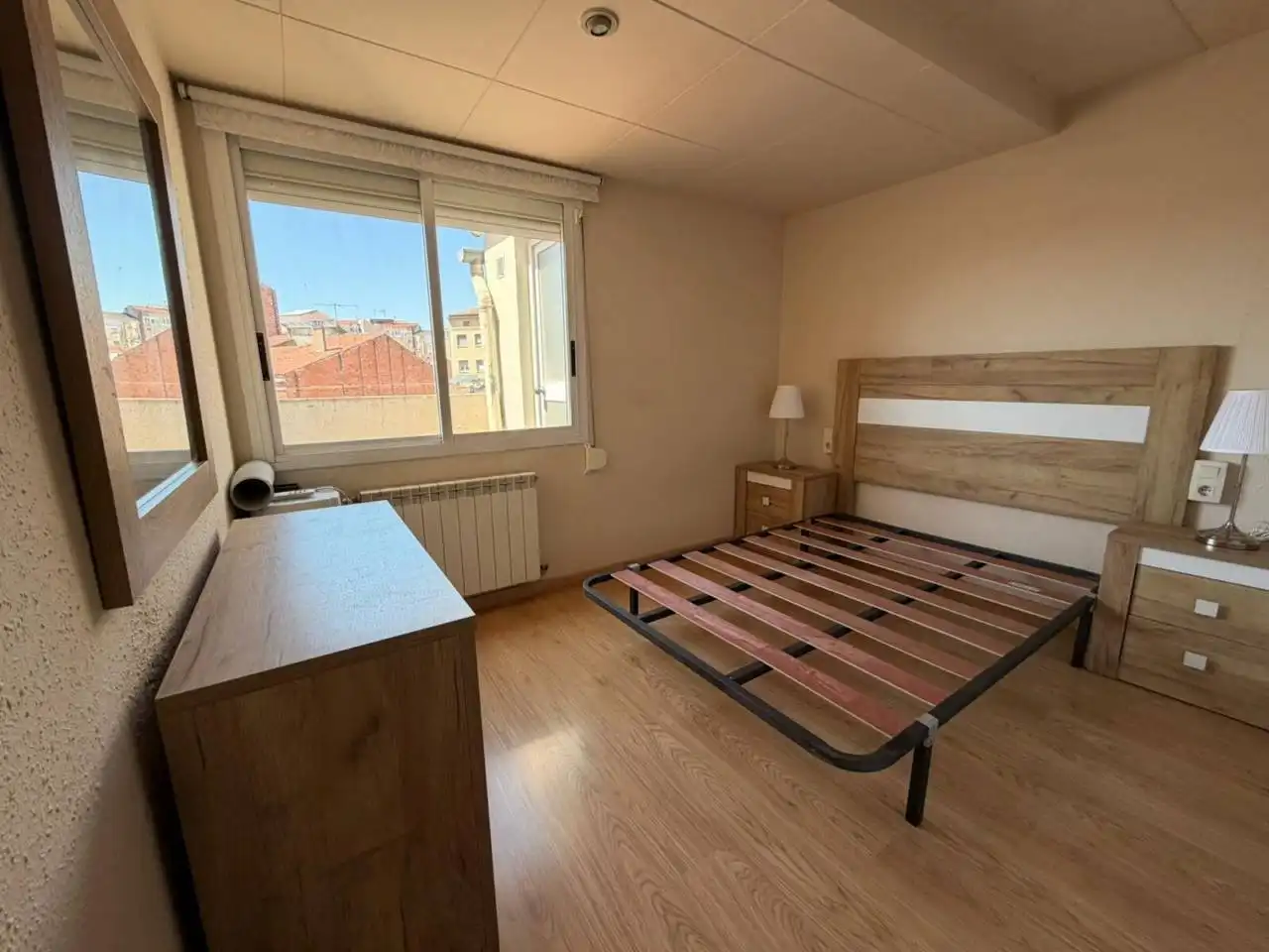 Schlafzimmer von Wohnung zum Verkauf in Manresa mit Heizung, Parkett und Terrasse