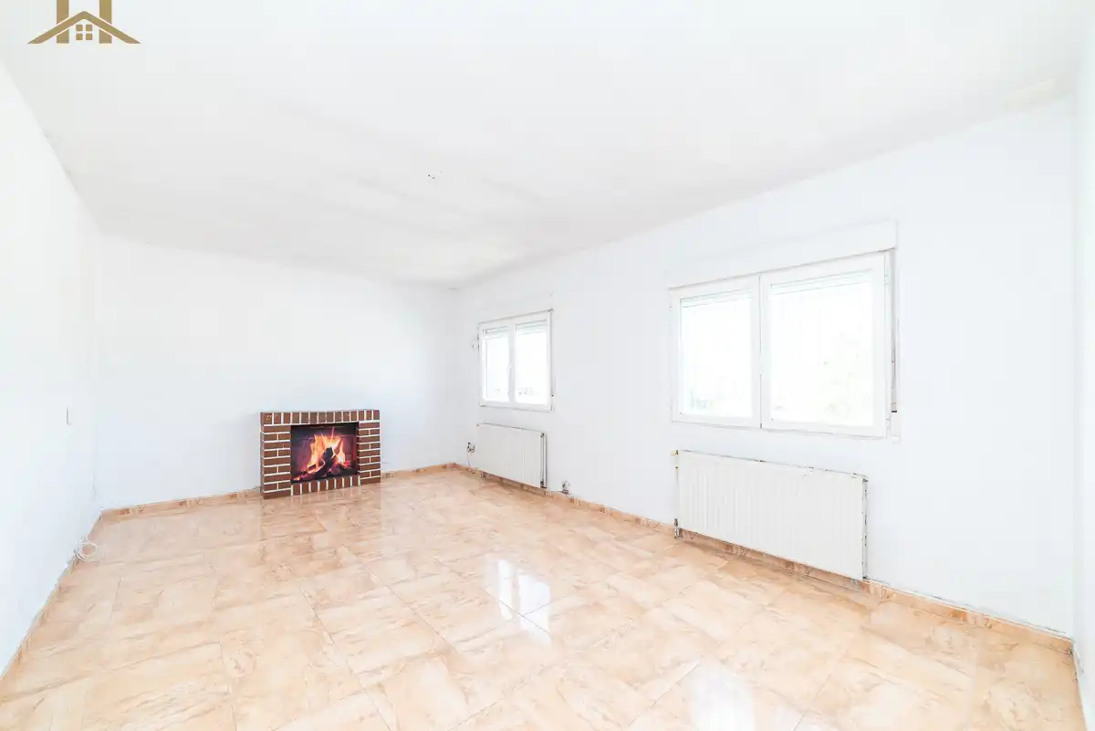 Sala de estar de Casa o chalet en venta en El Álamo con Jardín privado, Terraza y Balcón