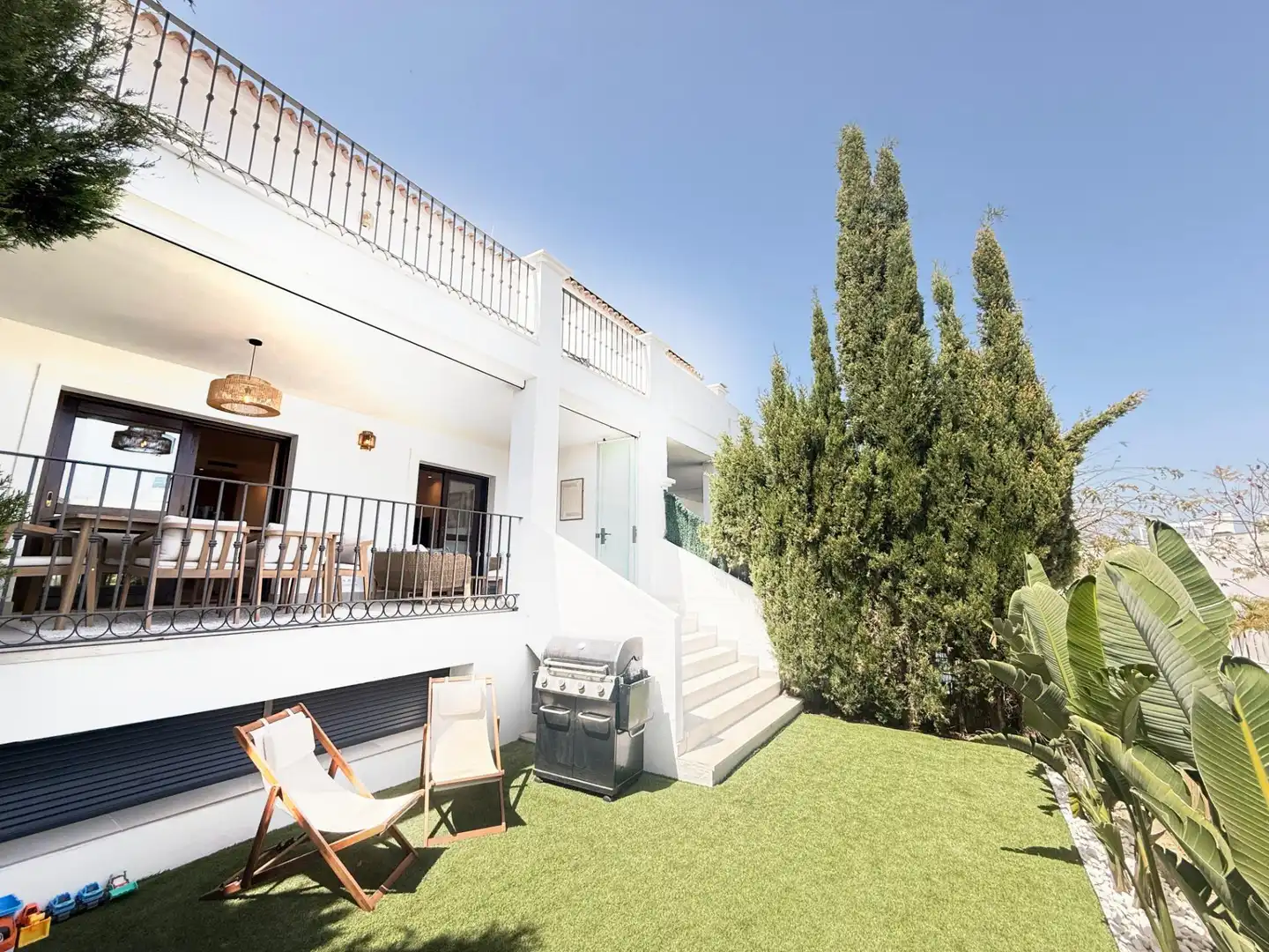 Terrace of Detached homes for sale in Estepona  with Air Conditioner, Heating and Terrace