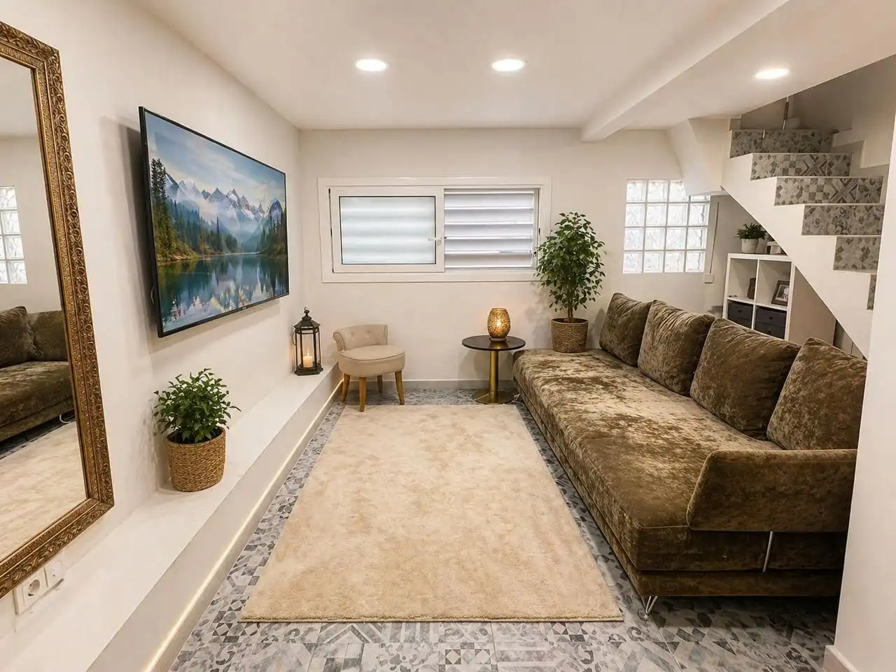 Sala de estar de Piso en venta en Premià de Dalt
