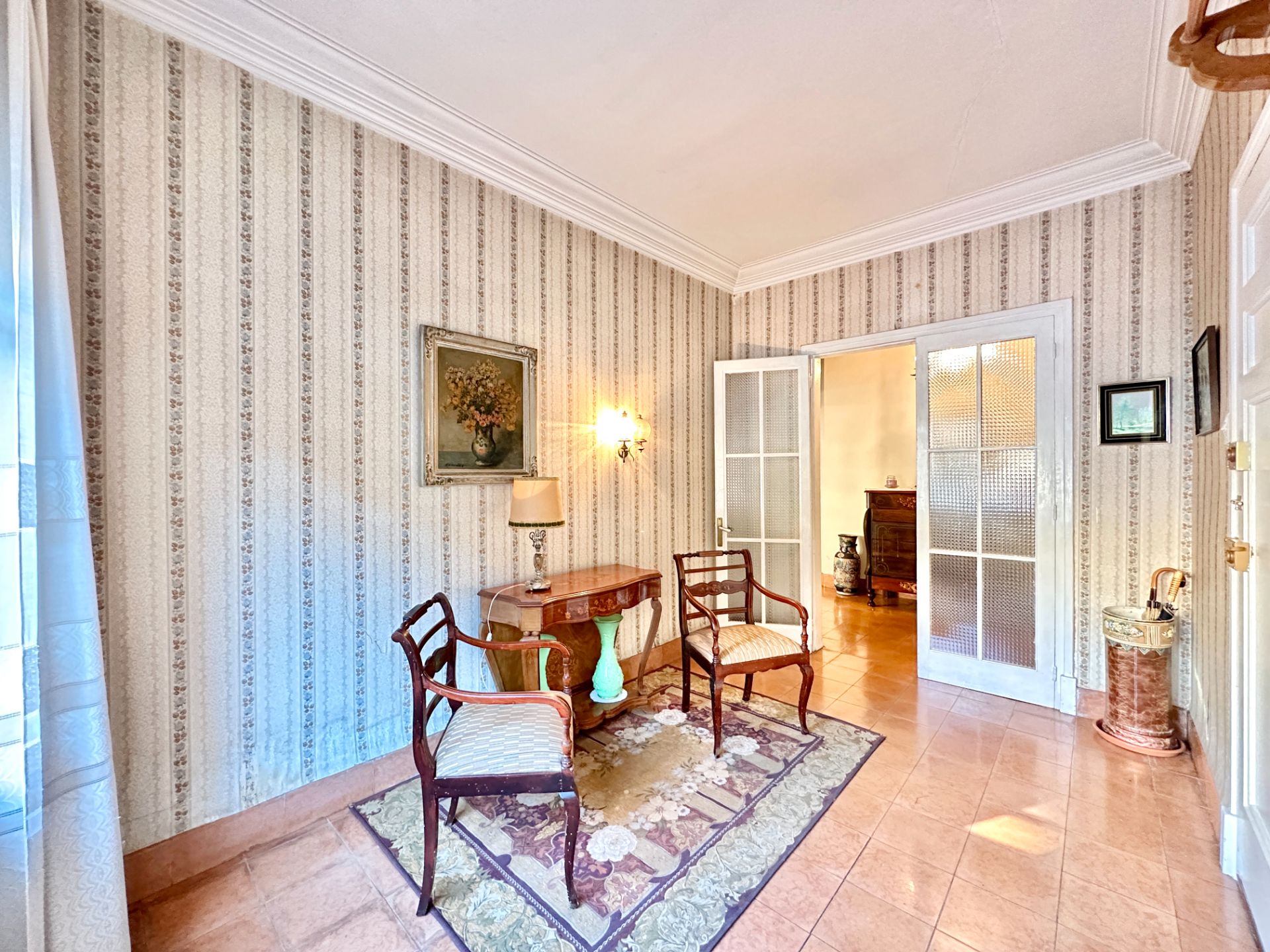 Living room of Flat for sale in Torelló  with Private garden and Oven