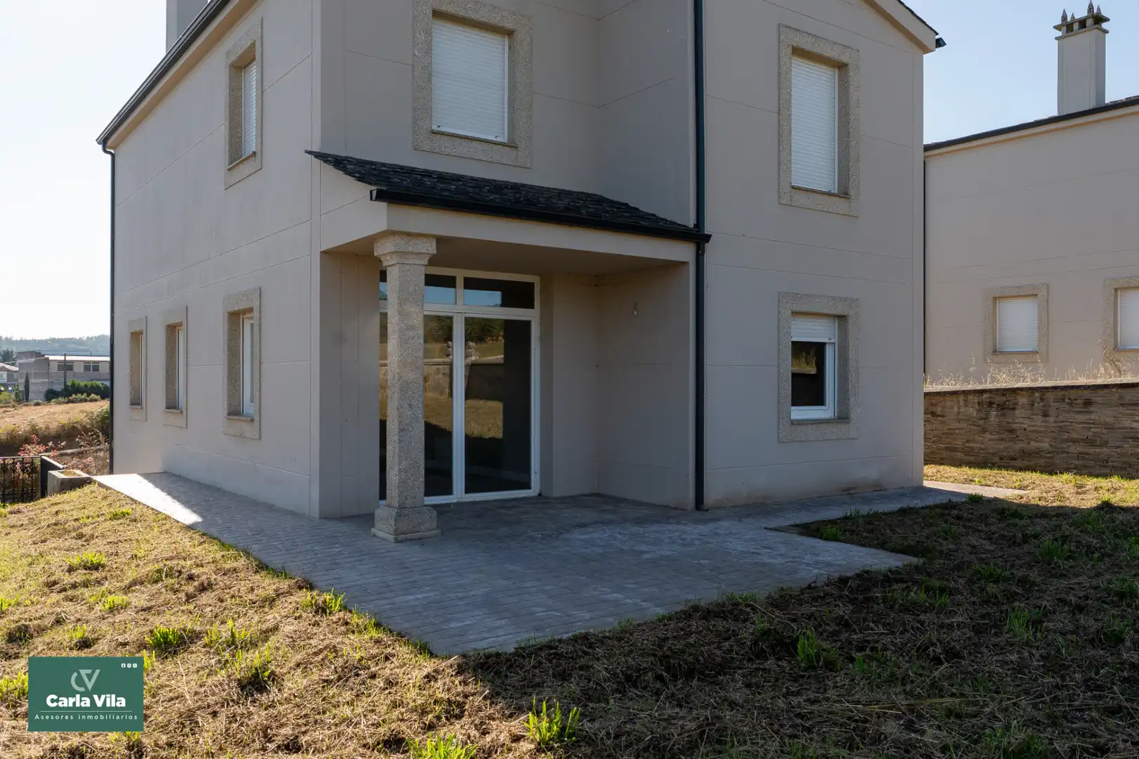 Exterior view of Houses for sale in Lugo  with Heating, Private garden and Parquet flooring