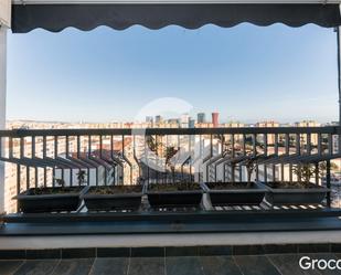 Terrace of Flat for sale in L'Hospitalet de Llobregat  with Air Conditioner, Heating and Parquet flooring