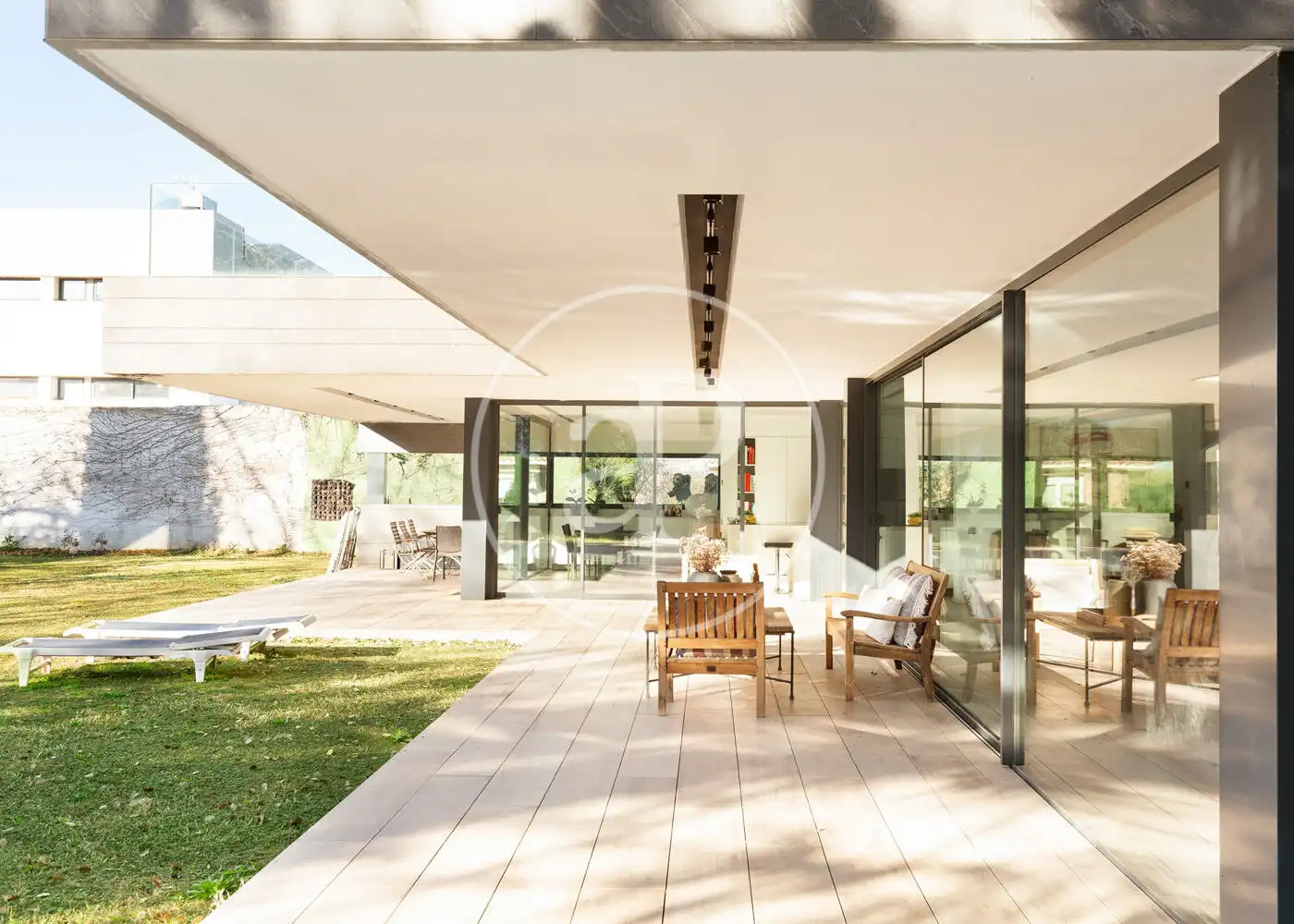 Terrace of Houses for sale in Sant Cugat del Vallès  with Air Conditioner, Heating and Private garden